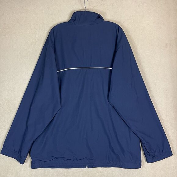 Nike Sportswear Jacket Mens XXL Blue Vintage Track Suit Full Zip Jacket Y2K - Picture 13 of 14